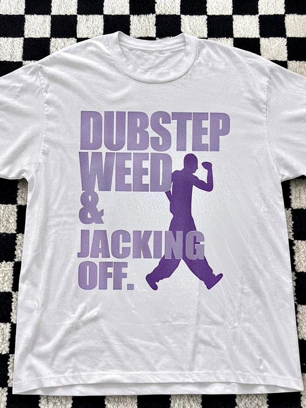 Dubstep Weed & Jacking Off Graphic Tee